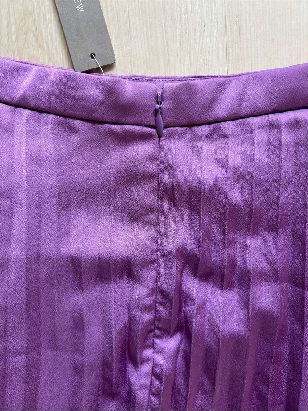 J. Crew Lavender/Purple Pleated Midi Skirt - Picture 9 of 11